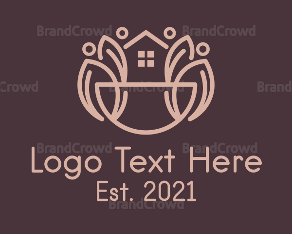 House Leaf Bowl Logo