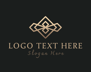 Elegant - Elegant Gold Diamond logo design