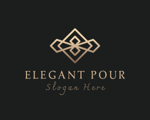 Elegant Diamond Jewelry logo design