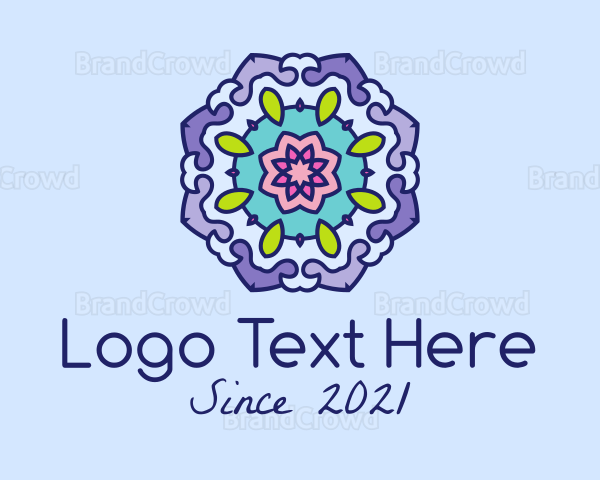 Moroccan Decoration Flower Logo