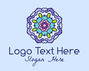 Moroccan Decoration Flower  Logo