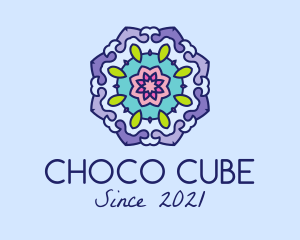 Moroccan Decoration Flower  logo design