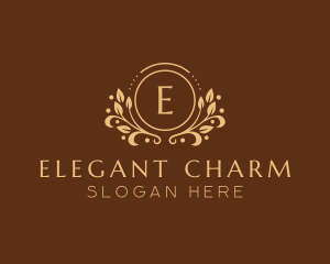 Elegant Ornamental Boutique logo design