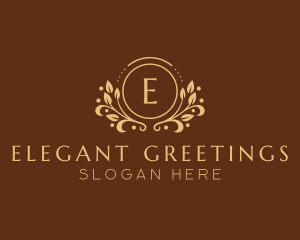 Elegant Ornamental Boutique logo design