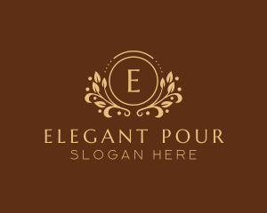 Elegant Ornamental Boutique logo design