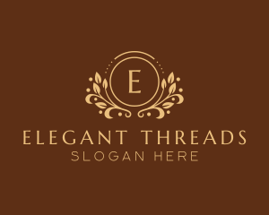 Elegant Ornamental Boutique logo design