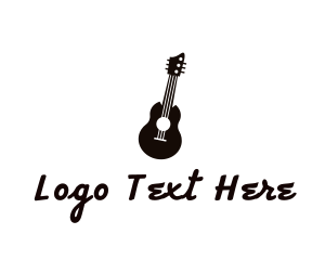 Band - Acoustic Guitar Band logo design