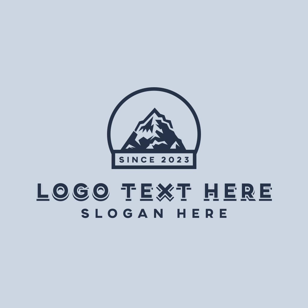 Summit Mountain Hike Logo | BrandCrowd Logo Maker