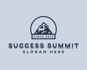 Summit Mountain Hike logo design