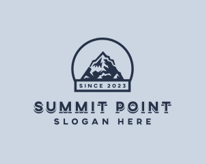 Summit Mountain Hike logo design