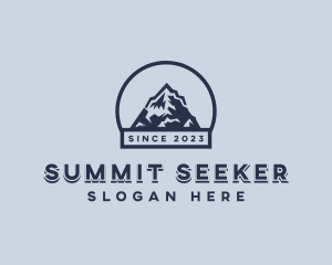 Summit Mountain Hike logo design