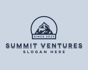 Summit Mountain Hike logo design