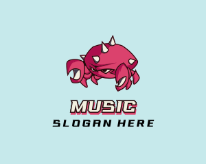 Mascot - Crab Crustacean Seafood logo design