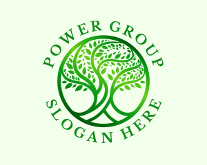 Harvest - Green Tree Planting logo design