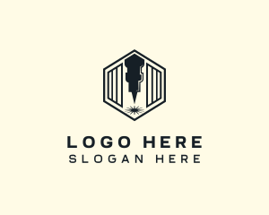 Industrial Laser Fabrication Logo