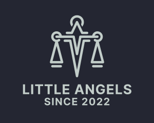 Judiciary - Law Firm Sword Scale logo design