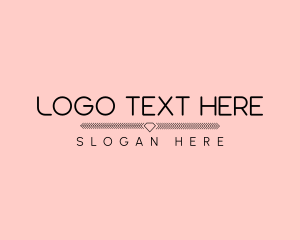 Monochrome - Feminine Diamond Wordmark logo design