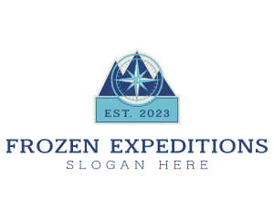 Compass Mountain Expedition logo design