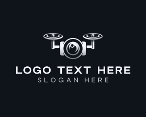 Drone Videography Camera Logo