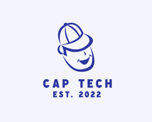 Cap - Guy Cap Accessory logo design