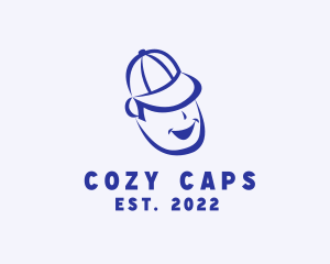 Guy Cap Accessory logo design