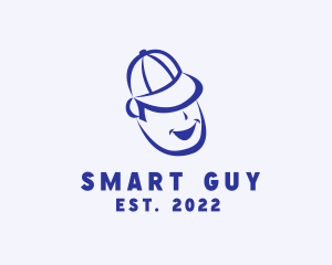 Guy Cap Accessory logo design