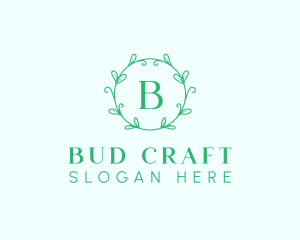 Aesthetic Wreath Craft logo design