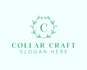 Aesthetic Wreath Craft logo design