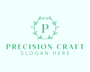 Aesthetic Wreath Craft logo design