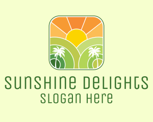 Sunshine - Sunshine Beach Resort logo design