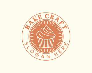 Cupcake Confectionery Dessert logo design