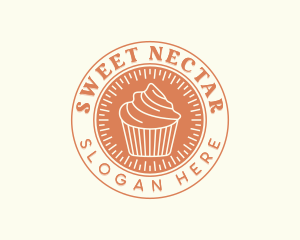 Cupcake Confectionery Dessert logo design