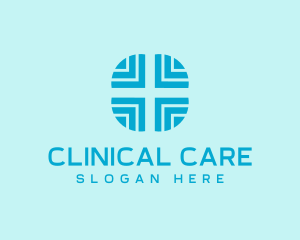 Clinic Medical Cross logo design