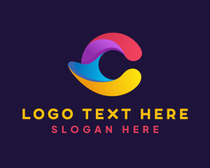 Social Media - Creative Business Letter C logo design