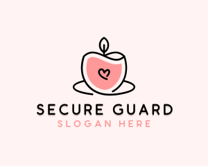 Scented Candle Spa Logo