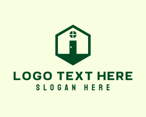 Roofing - Home Contractor Letter I logo design