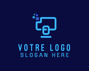 Device - Pixel Computer Technician logo design