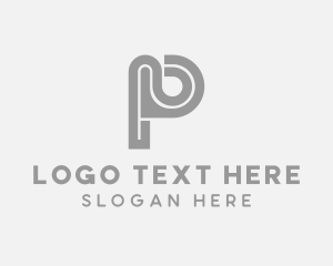 Company - Creative Studio Letter P logo design