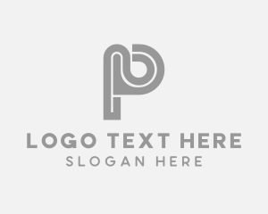 Creative Studio Letter P Logo