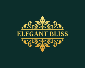 Elegant Stylish Wedding logo design