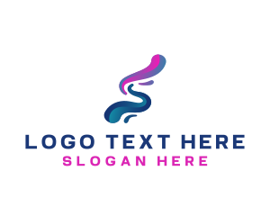 Letter S - Paint Art Studio logo design