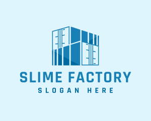 Container Storage Logistic Imports logo design