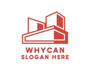 Urban Warehouse Storage Building Logo