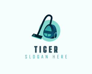 Sanitation - Vacuum Cleaner Housekeeping logo design