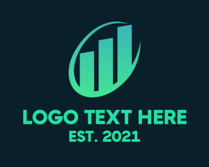 Invest - Economic Development Growth logo design