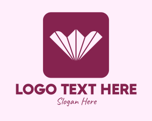 Online Store - Asian Hand Fan App logo design