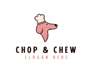 Chef Toque Dog Logo