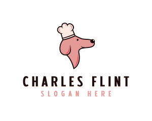 Pet - Chef Toque Dog logo design