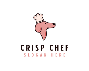 Chef Toque Dog logo design