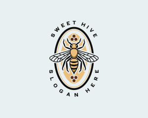 Honeycomb - Honeycomb Bee Apiary logo design